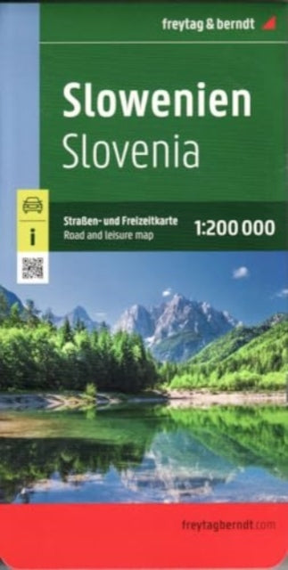 Slovenia: Road and Leisure Map