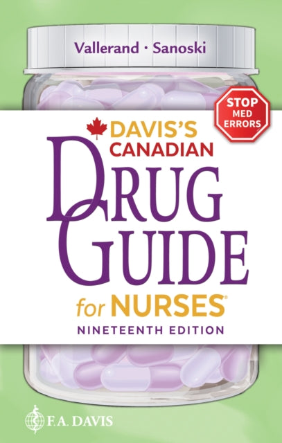 Davis's Canadian Drug Guide for Nurses