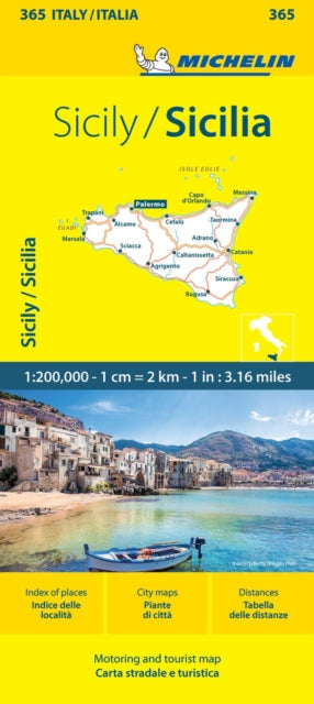 Sicily - Michelin Local Map 365: Map