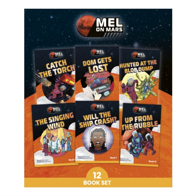 Phonic Books Mel on Mars: Adjacent consonants and consonant digraphs, suffixes -ed and -ing