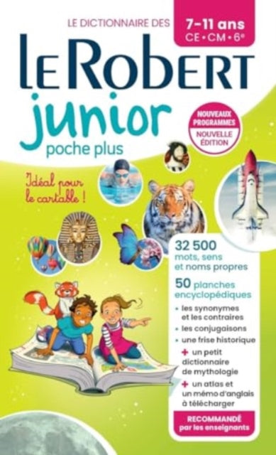 Le Robert Junior Poche Plus: Flexi cover paperback of Le Robert Junior Illustre