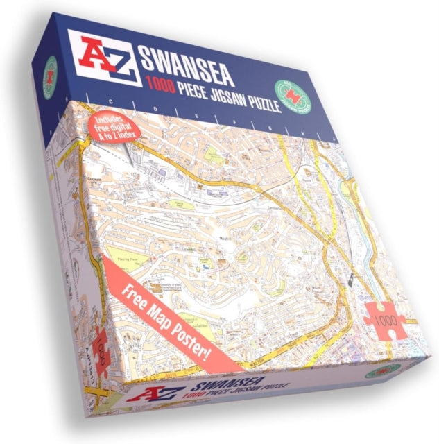 A-Z Map of Swansea