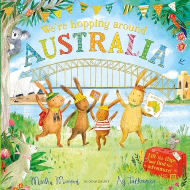 We're Hopping Around Australia: A Lift-the-Flap Adventure