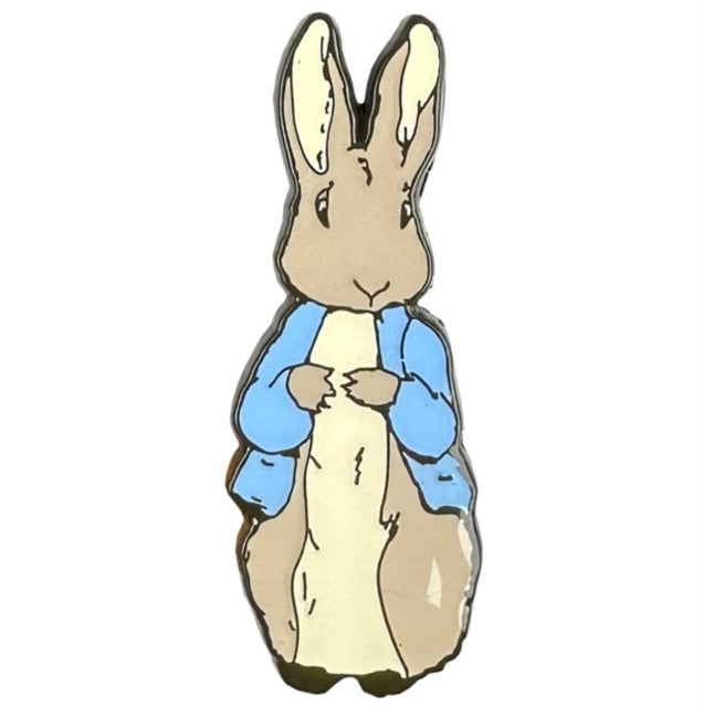 Peter Standing Pin Badge