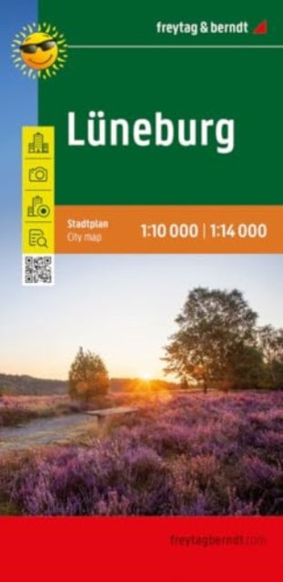 Luneburg City Map: 1:10,000 and 1:14,000