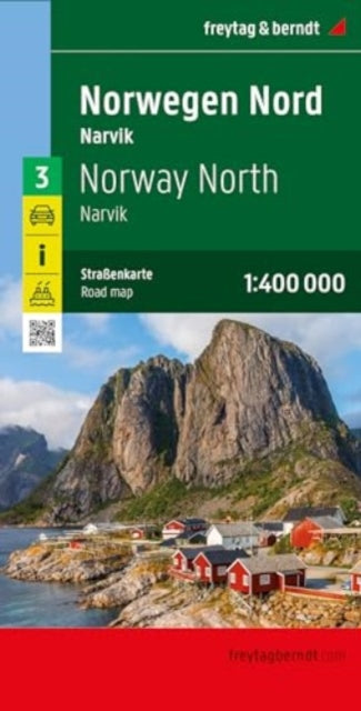 Norway North - Road Map: Tromso - Bodo - Narvik