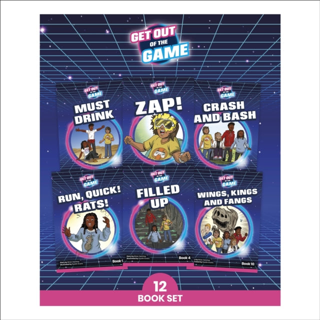 Phonic Books Get Out of the Game: Adjacent consonants and consonant digraphs, suffixes -ed and -ing