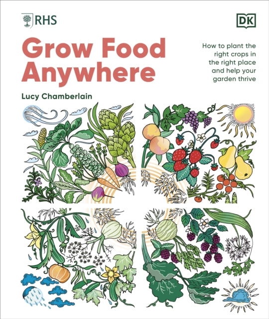 RHS Grow Food Anywhere: How to Plant the Right Crops in the Right Place and Help Your Garden Thrive