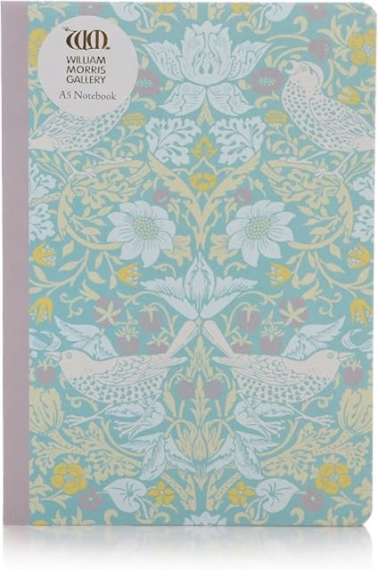 A5 Notebook - William Morris (Strawberry Thief)