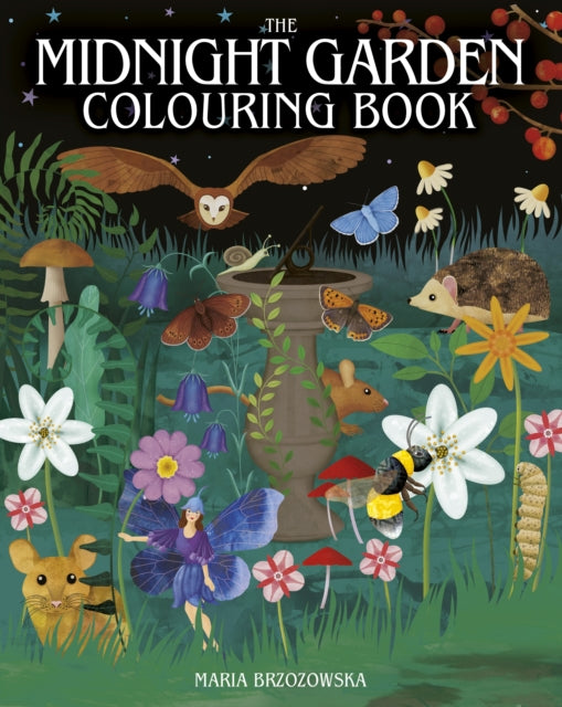 The Midnight Garden Colouring Book: Over 45 Enchanting Images