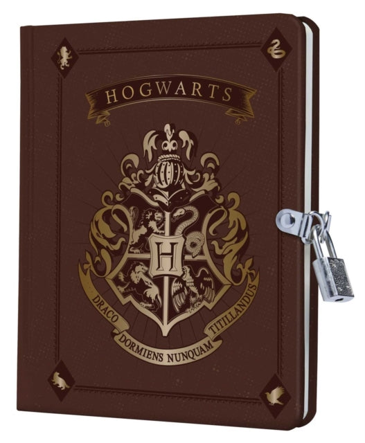 Harry Potter: Hogwarts Lock & Key Diary: Lock & Key Diary with Invisible Ink Pen
