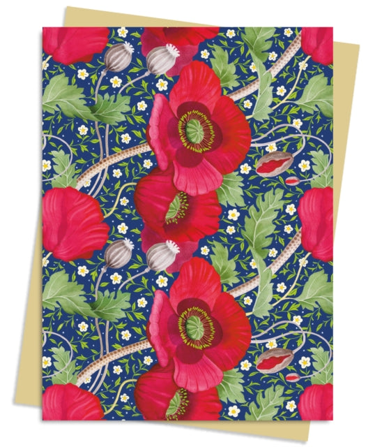 Bex Parkin: Red Poppies Greeting Card Pack: Pack of 6