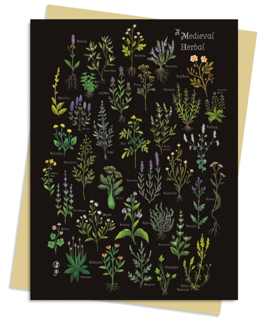 Anna Stead: A Medieval Herbal Greeting Card Pack: Pack of 6