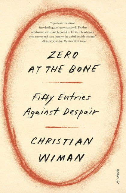 Zero at the Bone: Fifty Entries Against Despair