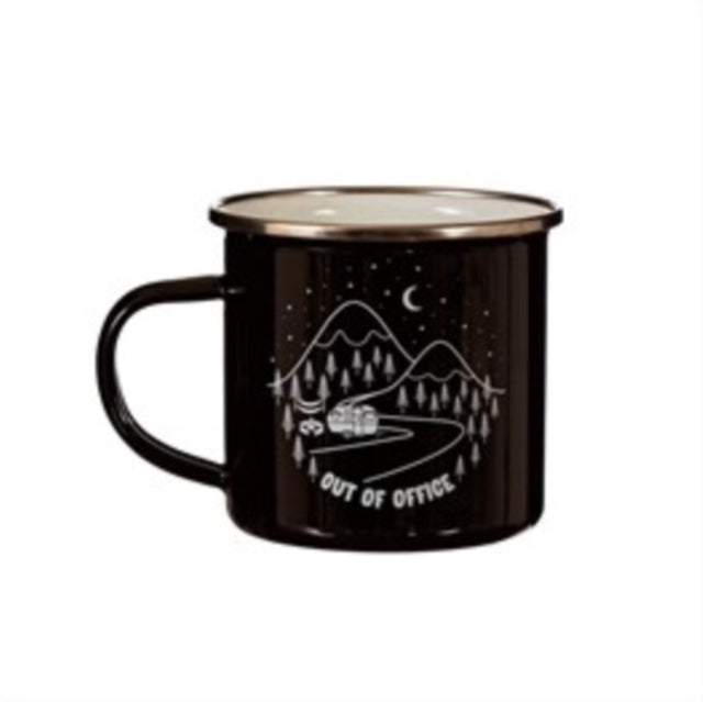 Sass & Belle Out of Office Enamel Mug