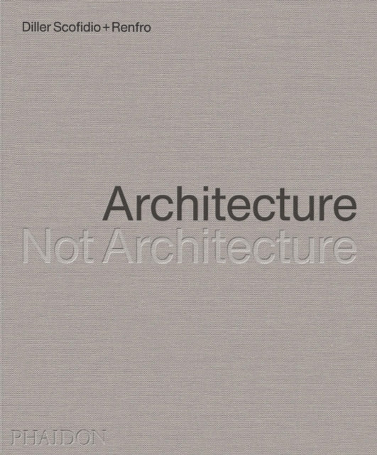 Architecture, Not Architecture: Diller Scofidio + Renfro