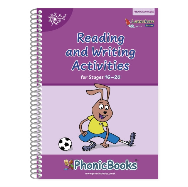 Phonic Books Dandelion Launchers Extras Stages 16-20 Reading and Writing Activities: Simple two-syllable words and suffixes