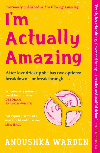 I'm Actually Amazing: The fresh, funny debut novel you’ll be talking about for days