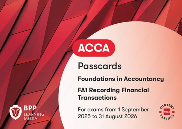 FIA Recording Financial Transactions FA1: Passcards