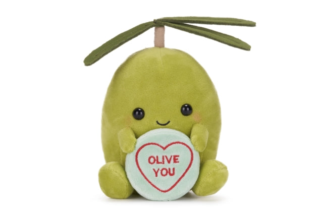 Love Hearts 7" Olive You Plush Gift