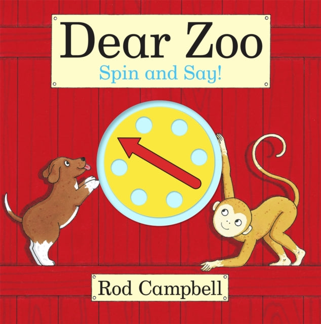 Dear Zoo Spin and Say!: An interactive spinner book based on the bestselling preschool classic