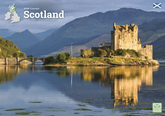 Scotland A4 Calendar 2026