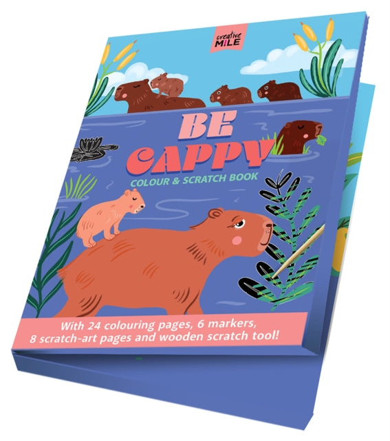 Be Cappy: Colour & Scratch Book