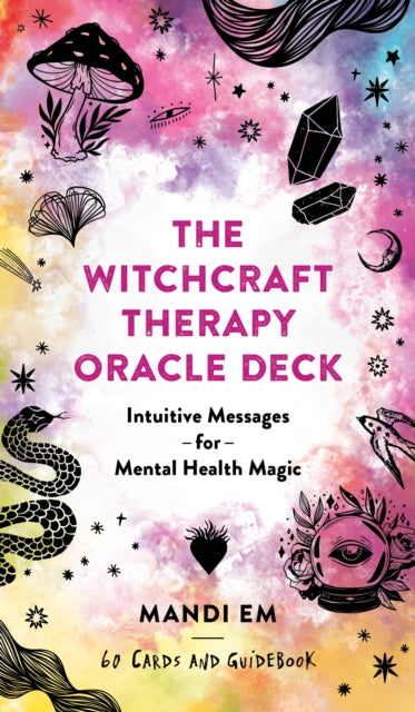 Witchcraft Therapy Oracle Flash Cards (Deck): Intuitive Messages for Mental Health Magic