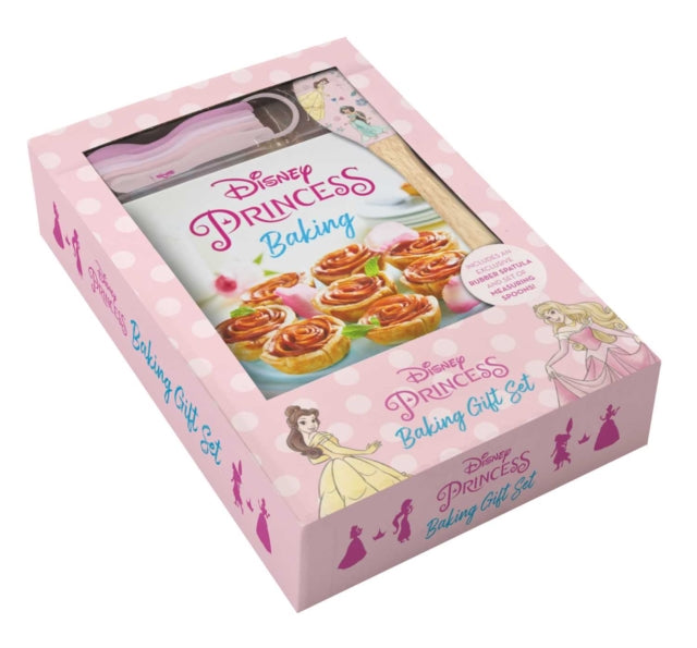 Disney Princess Baking Gift Set Edition: 60+ Royal Treats Inspired by Your Favorite Princesses, Including Cinderella, Moana & More