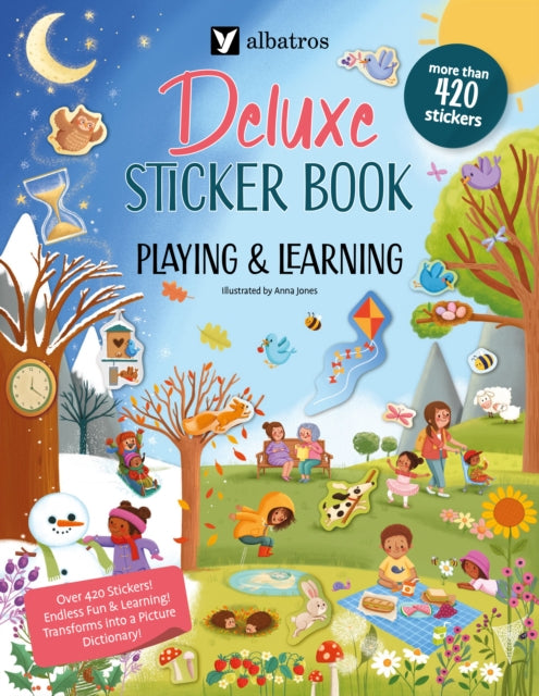 Playing and Learning: Deluxe Sticker Book