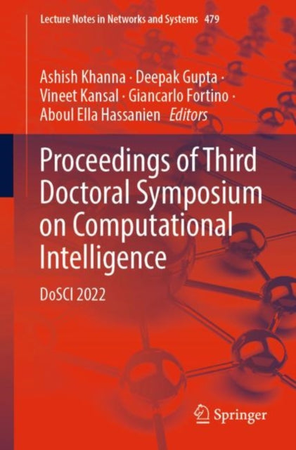 Proceedings of Third Doctoral Symposium on Computational Intelligence: DoSCI 2022