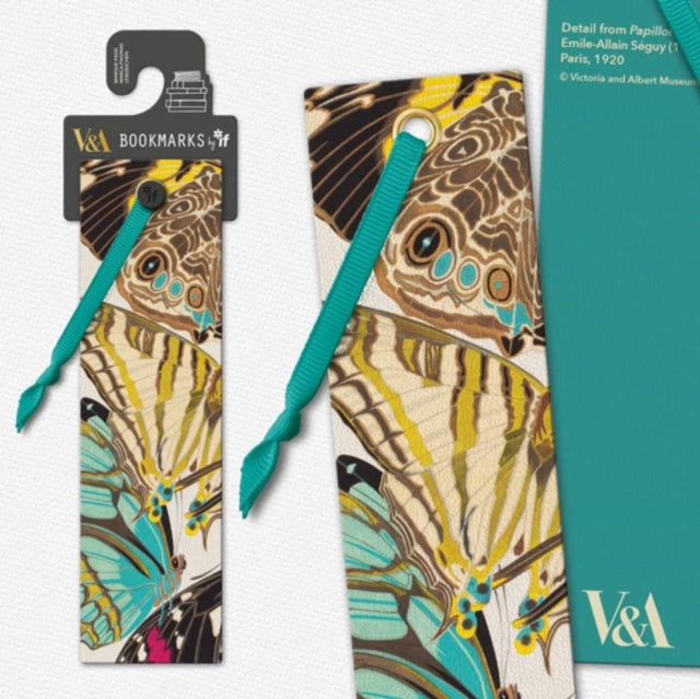V&A Bookmark - Leaves On Honeycomb