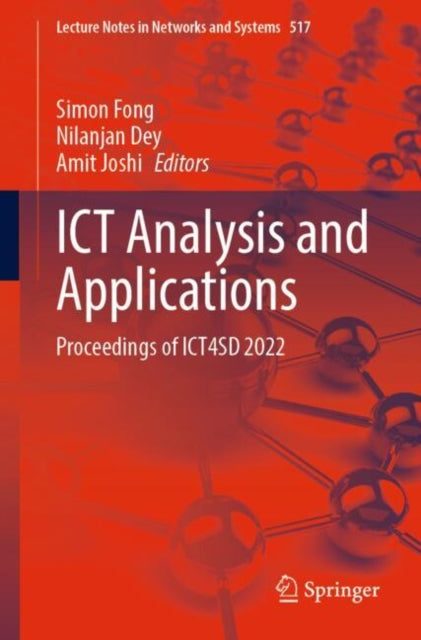 ICT Analysis and Applications: Proceedings of ICT4SD 2022