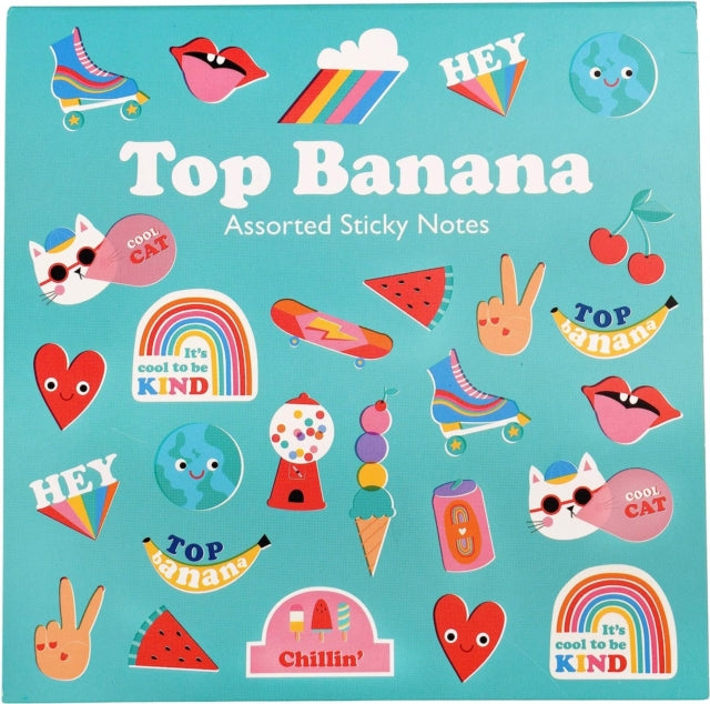Sticky note set - Top Banana