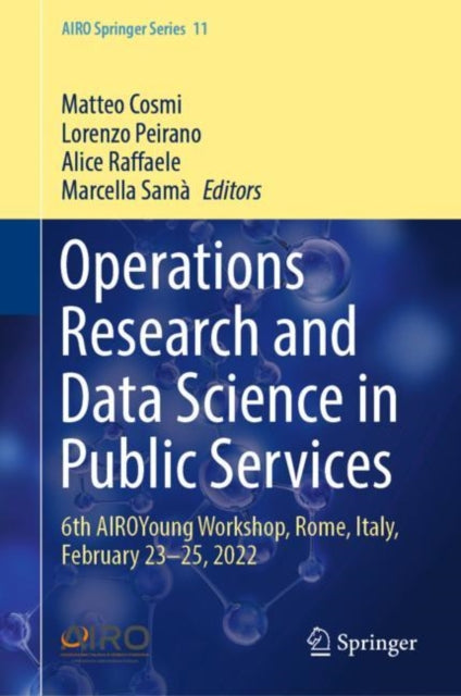 Operations Research and Data Science in Public Services: 6th AIROYoung Workshop, Rome, Italy, February 23–25, 2022