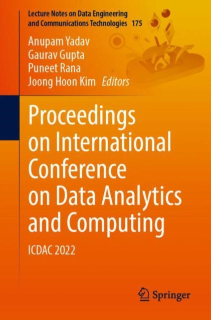 Proceedings on International Conference on Data Analytics and Computing: ICDAC 2022