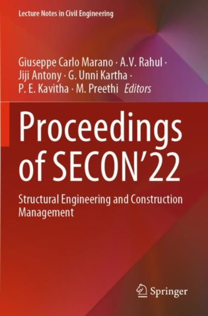 Proceedings of SECON'22: Structural Engineering and Construction Management
