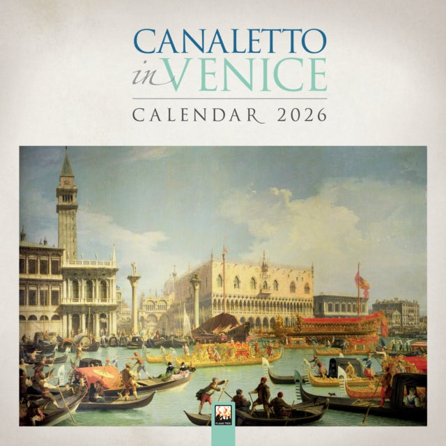 Canaletto in Venice Wall Calendar 2026 (Art Calendar)