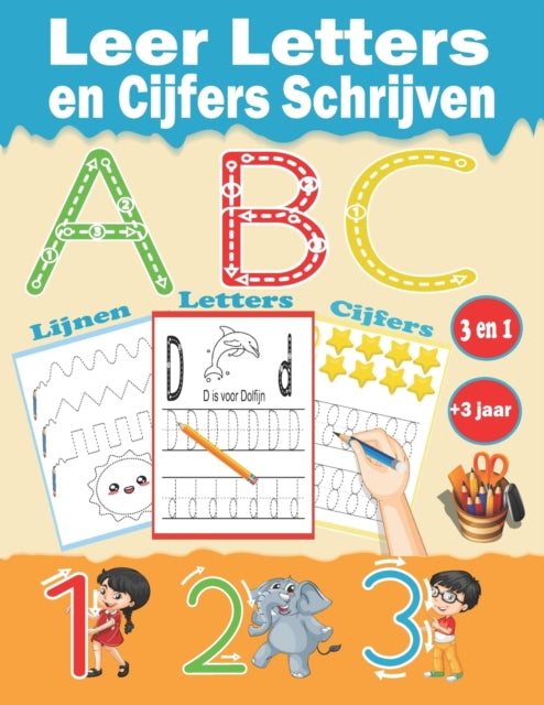 Leer Letters en Cijfers Schrijven: leren tekenen Lijnen - Letters - Cijfers. Hoofdletters en kleine letters. Leer cursief schrijven. +3 jaar. voor de kleuterschool en de lagere school!