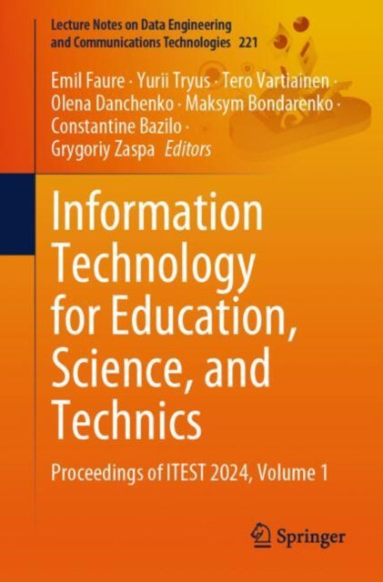 Information Technology for Education, Science, and Technics: Proceedings of ITEST 2024, Volume 1