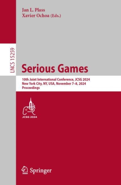 Serious Games: 10th Joint International Conference, JCSG 2024, New York City, NY, USA, November 7–8, 2024, Proceedings