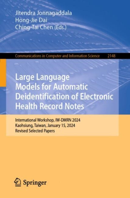 Large Language Models for Automatic Deidentification of Electronic Health Record Notes: International Workshop, IW-DMRN 2024, Kaohsiung, Taiwan, January 15, 2024, Revised Selected Papers