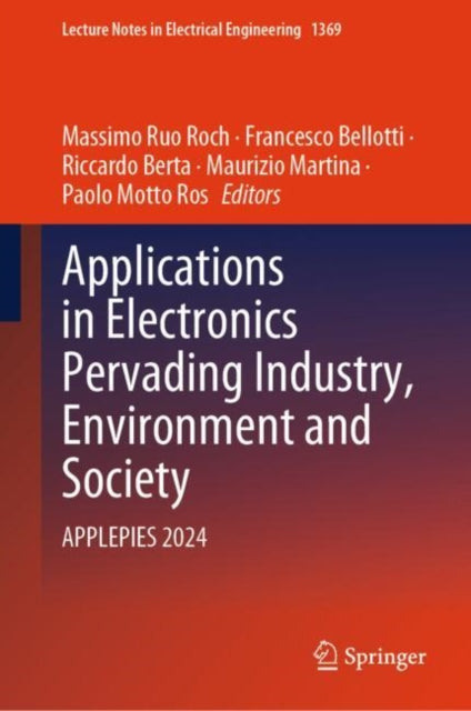 Applications in Electronics Pervading Industry, Environment and Society: APPLEPIES 2024