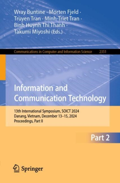 Information and Communication Technology: 13th International Symposium, SOICT 2024, Danang, Vietnam, December 13–15, 2024, Proceedings, Part II