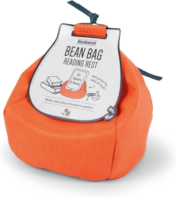 Bookaroo Bean Bag Reading Rest - Orange