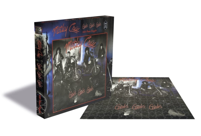 Motley Crue Girls. Girls. Girls 500 Piece Puzzle