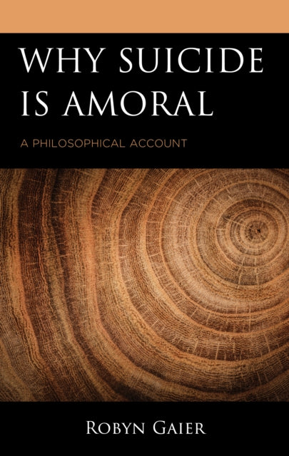 Why Suicide Is Amoral: A Philosophical Account