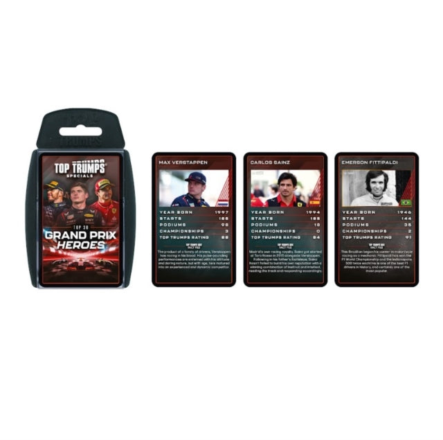 Grand Prix Top Trumps Specials (Refresh) Cards