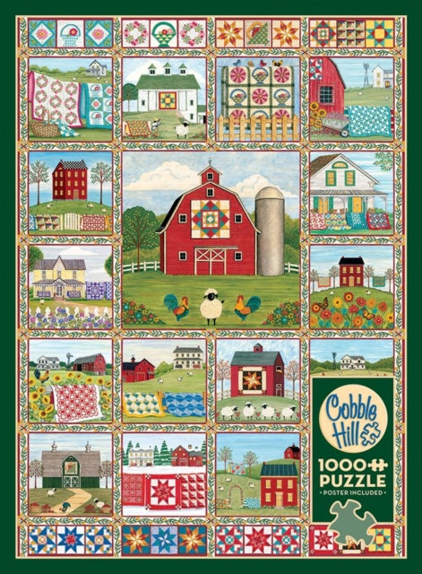 Cobble Hill Quilt Country 1000 Piece Jigsaw Puzzle