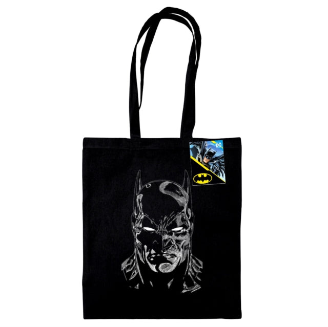 Batman (Face) Black Tote Bag